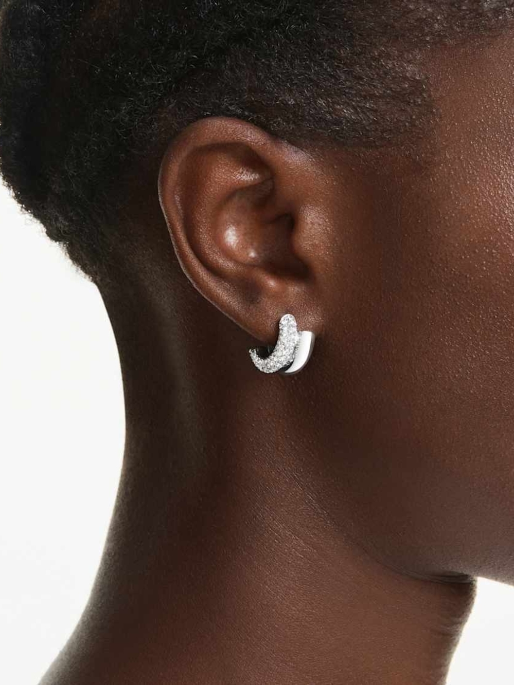 Swarovski Dextera hoop earrings